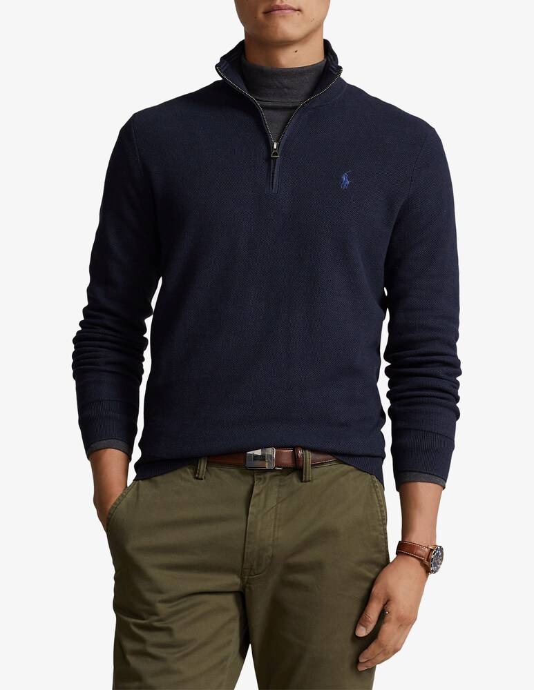 Polo Ralph Lauren Maglia mezza zip nido dape