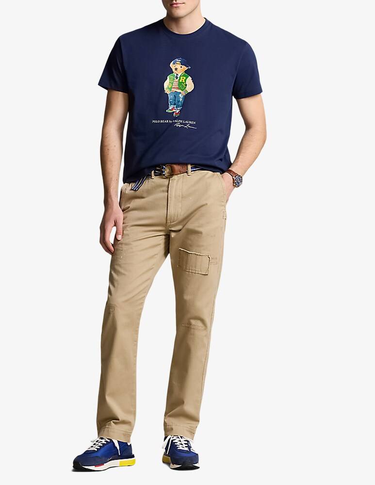 Polo Ralph Lauren Maglietta Bear Rigata