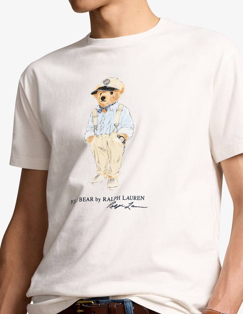Polo Ralph Lauren Maglietta Bear Rigata