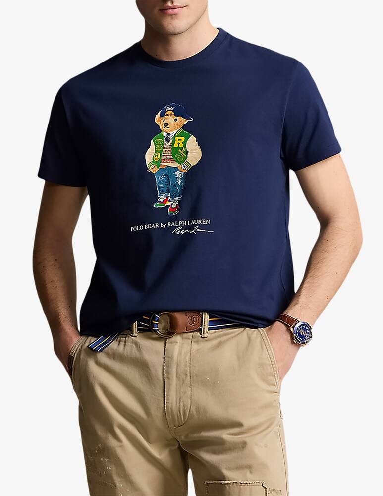 Polo Ralph Lauren Maglietta bear rigata