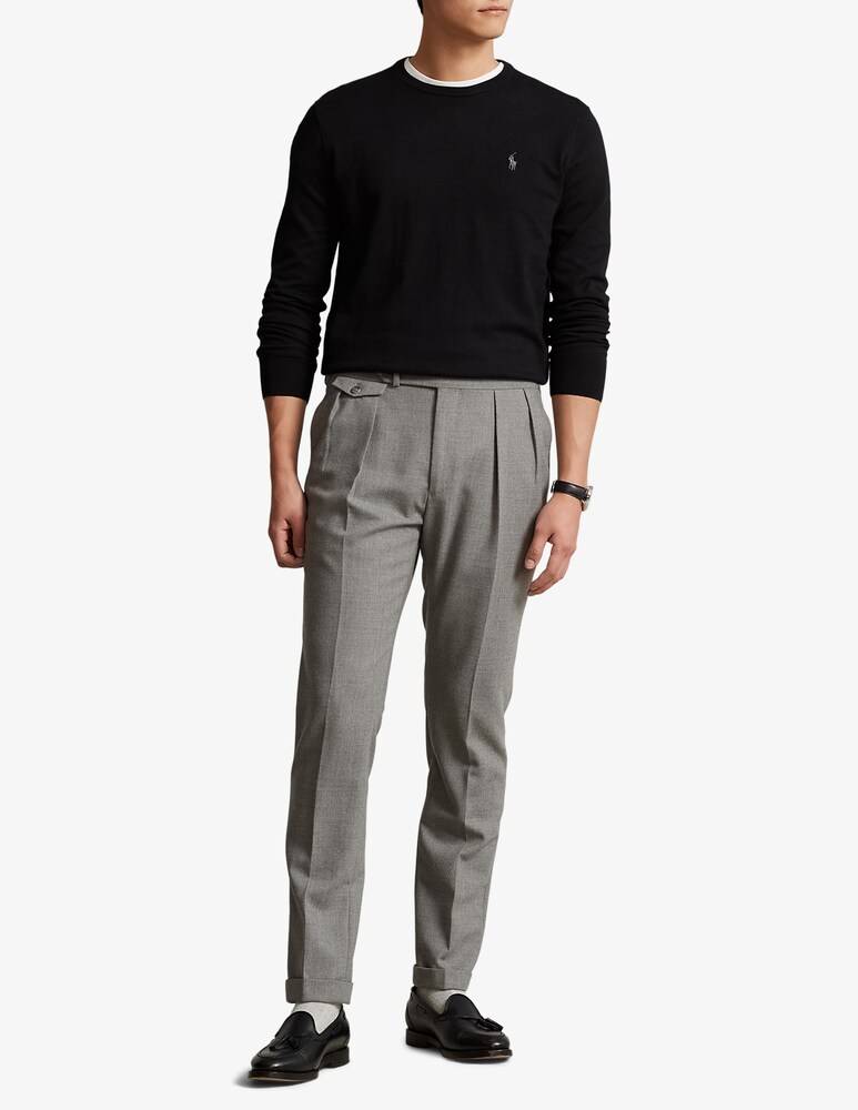 Polo Ralph Lauren Maglione Girocollo Cotone Rasato