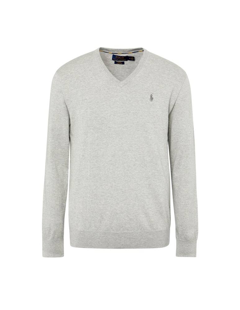 Polo Ralph Lauren Maglione Scollo A V Cotone Pima