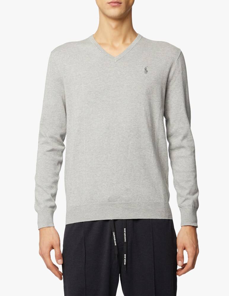 Polo Ralph Lauren Maglione scollo a v cotone pima