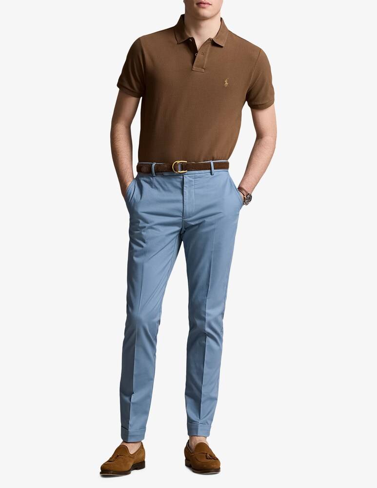 Polo Ralph Lauren Polo Manica Corta Slim Basic Mesh