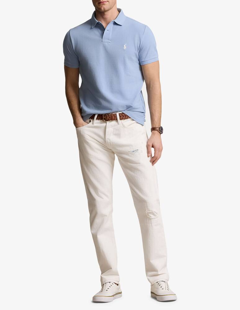 Polo Ralph Lauren Polo Manica Corta Slim Basic Mesh