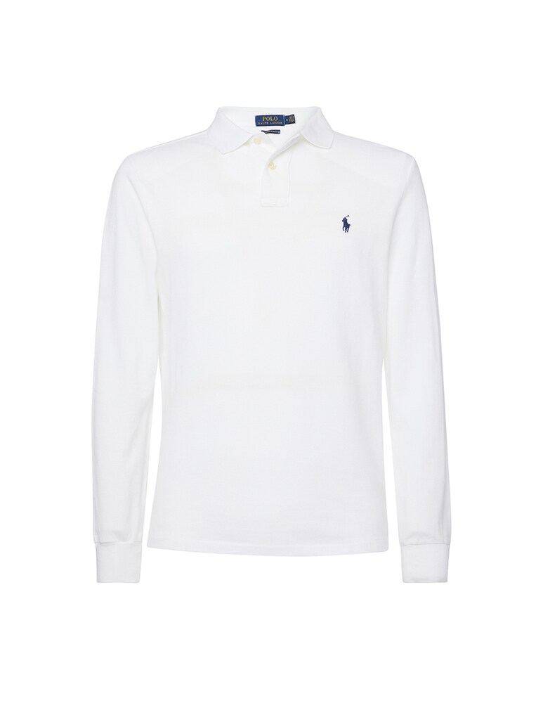 Polo Ralph Lauren Polo Manica Lunga Slim Fit Basic
