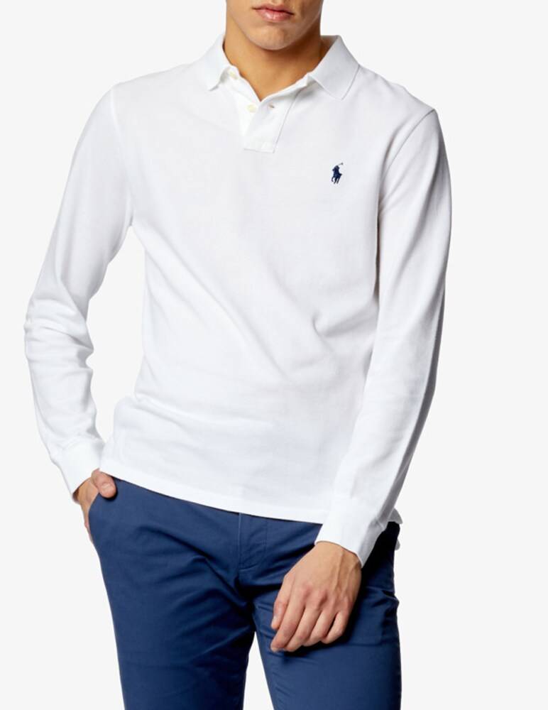 Polo Ralph Lauren Polo manica lunga slim fit basic