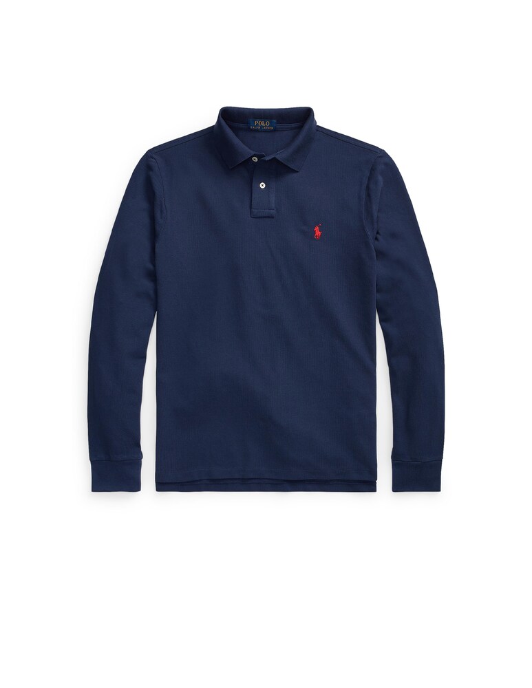 Polo Ralph Lauren Polo manica lunga slim fit basic