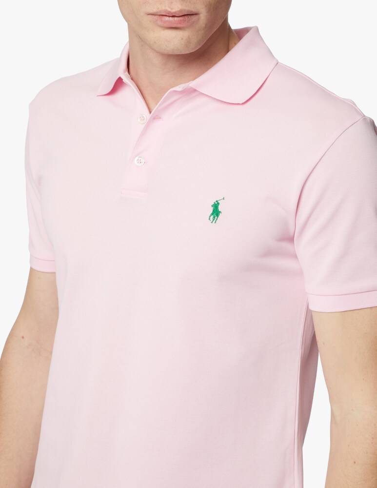 Polo Ralph Lauren Polo Maniche Corte Stretch Mesh Slim