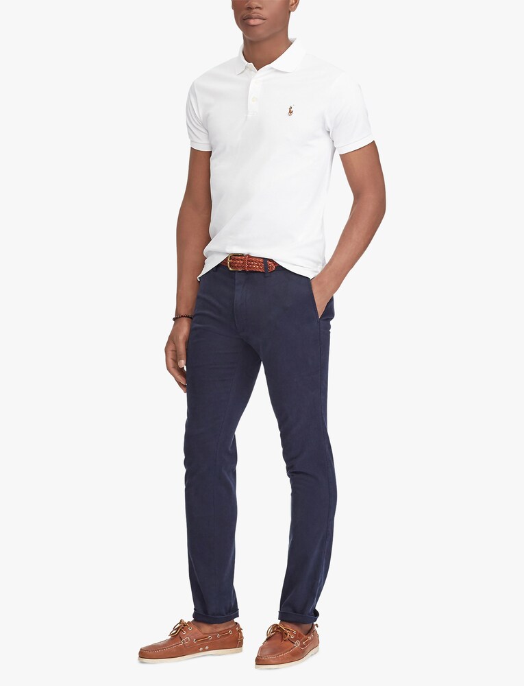 Polo Ralph Lauren Polo Pima Slim Fit In Cotone