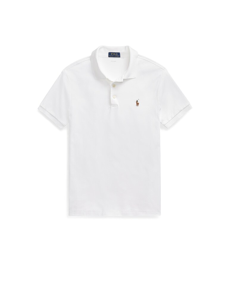 Polo Ralph Lauren Polo Pima Slim Fit In Cotone