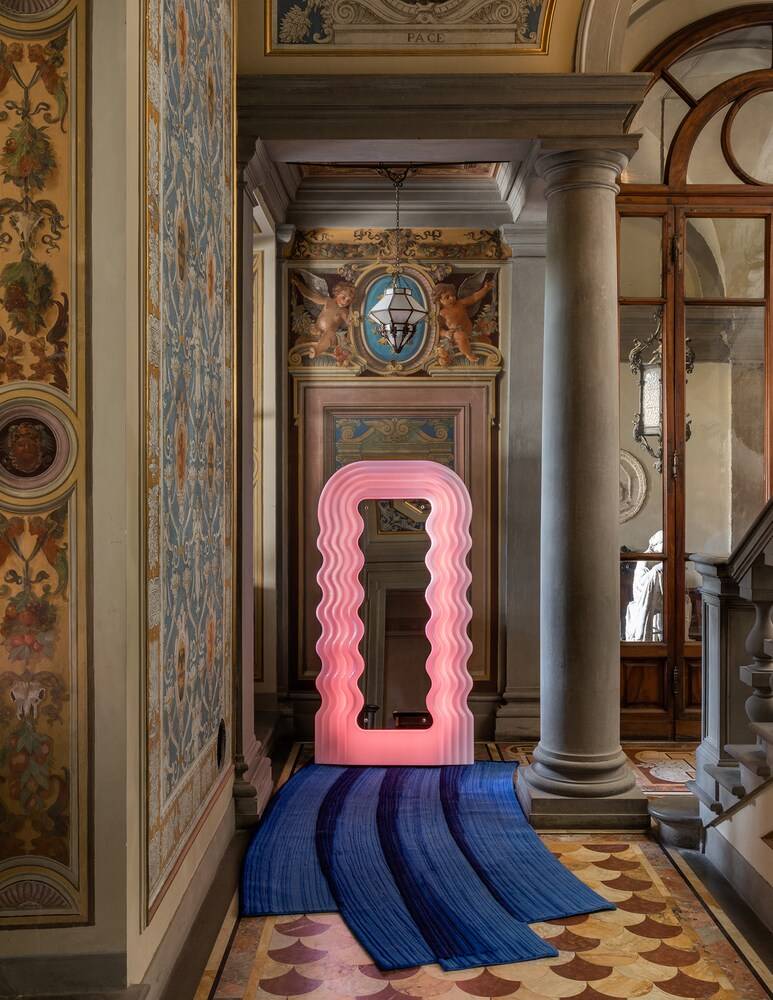 Poltronova Ultrafragola Specchio/Lampada