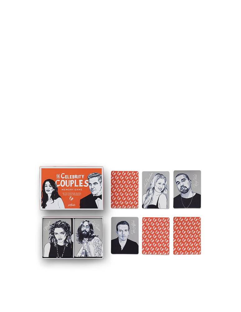 Printworks Memory Game Celebrity Couples - Multicolor