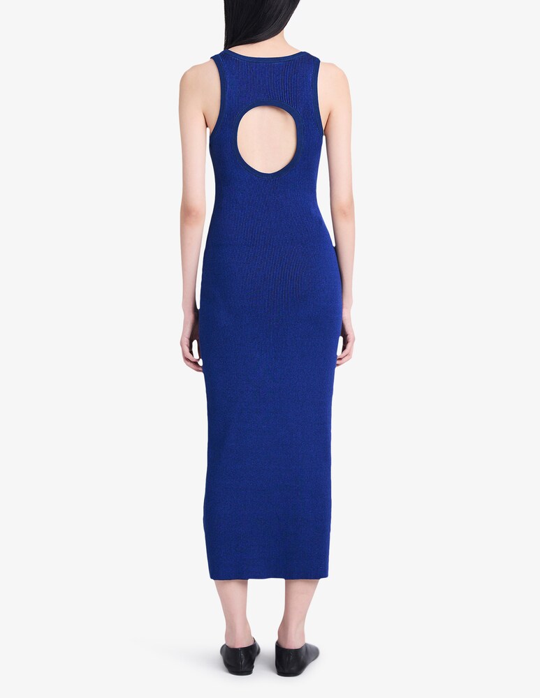 Proenza Schouler White Label Abito Reese In Maglia A Coste Intrecciate