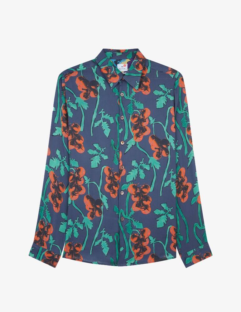 PS Paul Smith Camicia flower regular fit