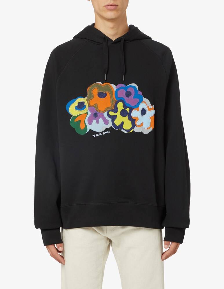 PS Paul Smith Felpa con cappuccio floral