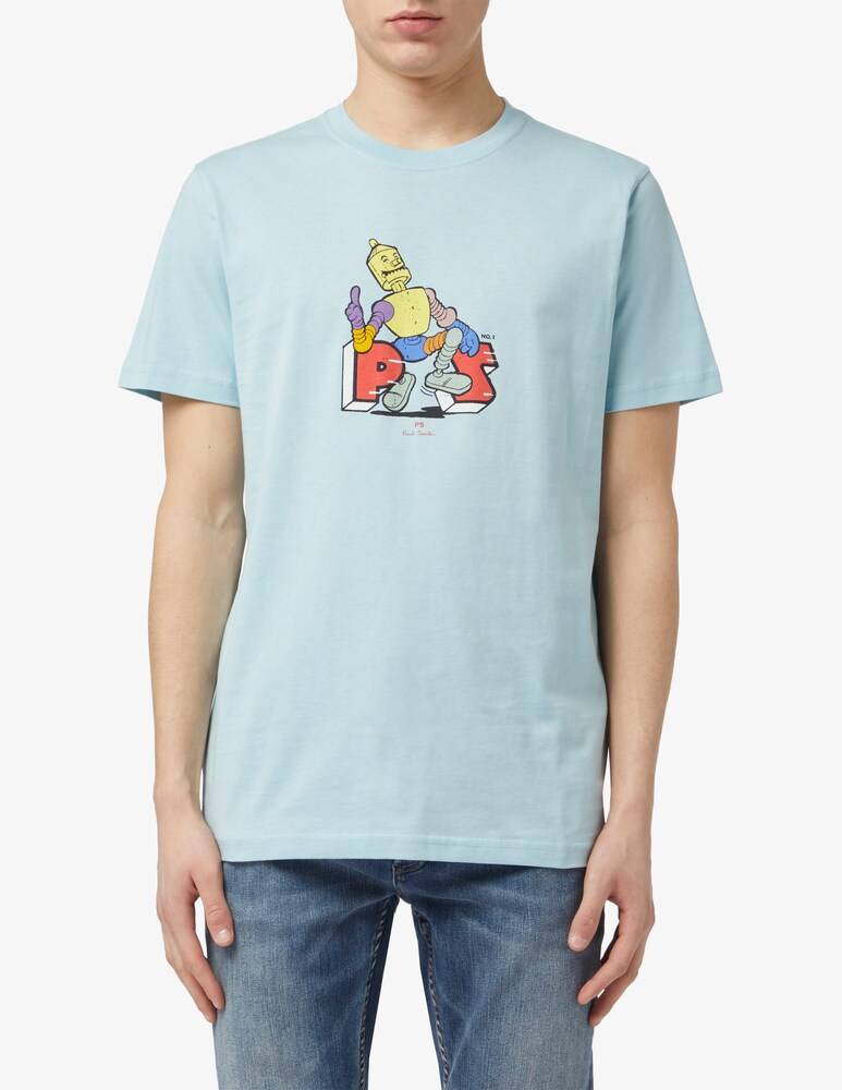 PS Paul Smith Maglietta robot slim fit