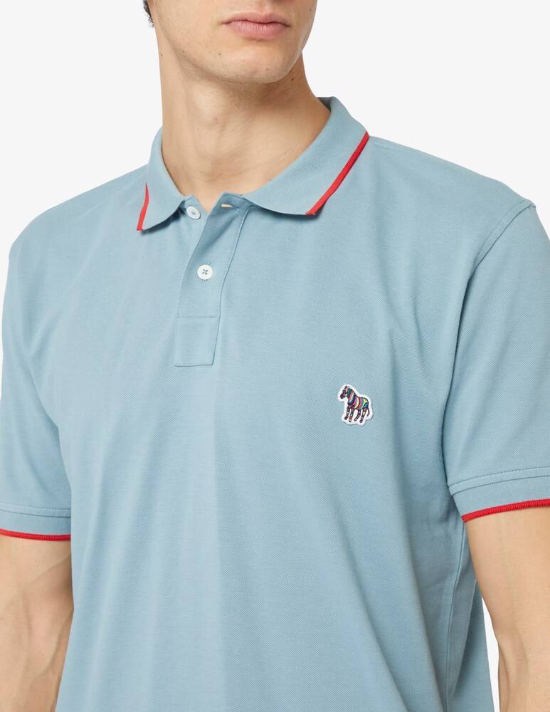 PS Paul Smith Polo Zebra Slim