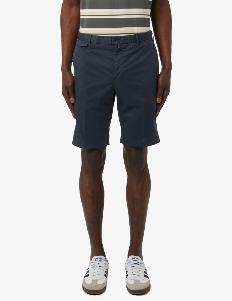 PT Pantaloni Torino Bermuda raso stretch