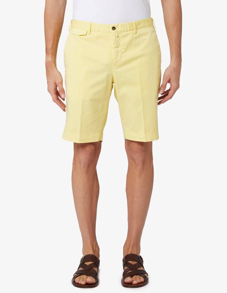 PT Pantaloni Torino Bermuda raso stretch