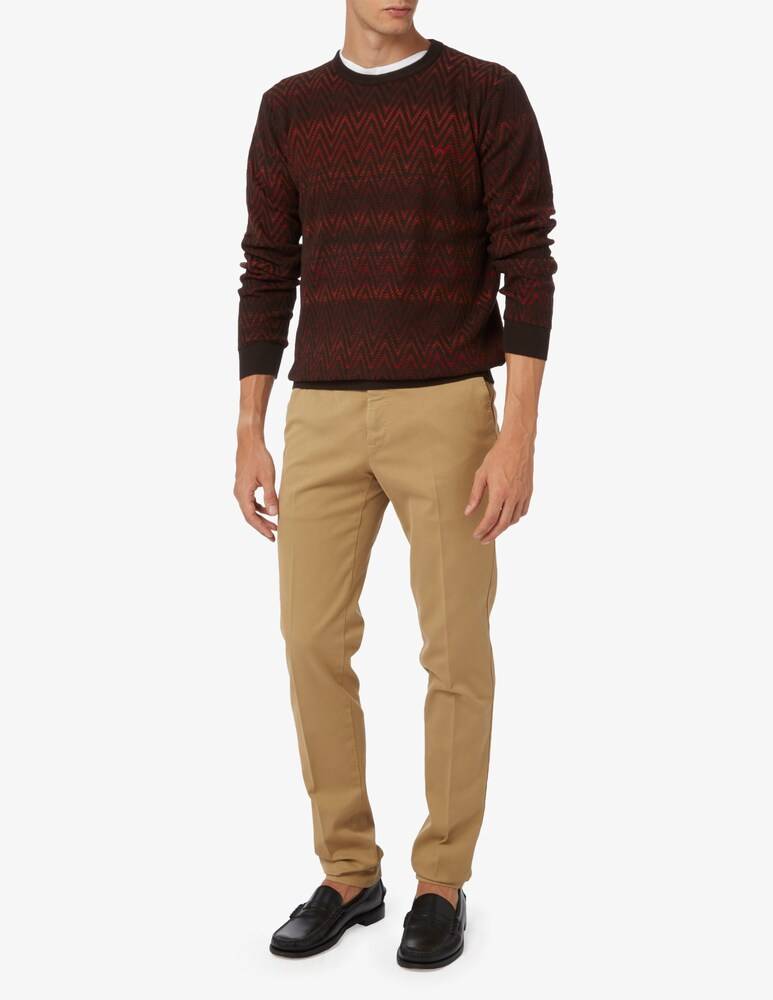 PT Pantaloni Torino Pantalone Slim Microstruttura