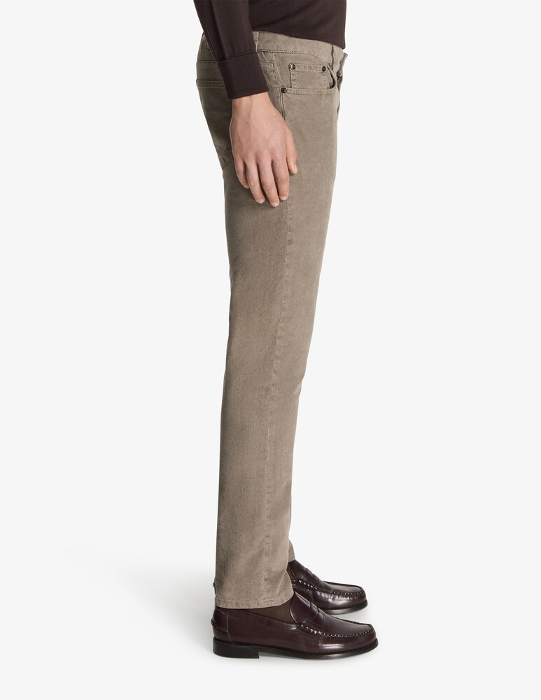 PT Pantaloni Torino Swing Cinque Tasche Slim Velluto 1000r
