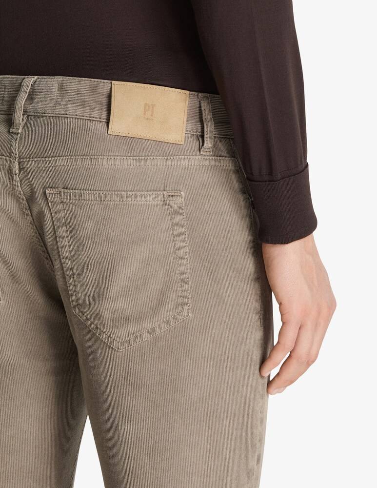 PT Pantaloni Torino Swing Cinque Tasche Slim Velluto 1000r