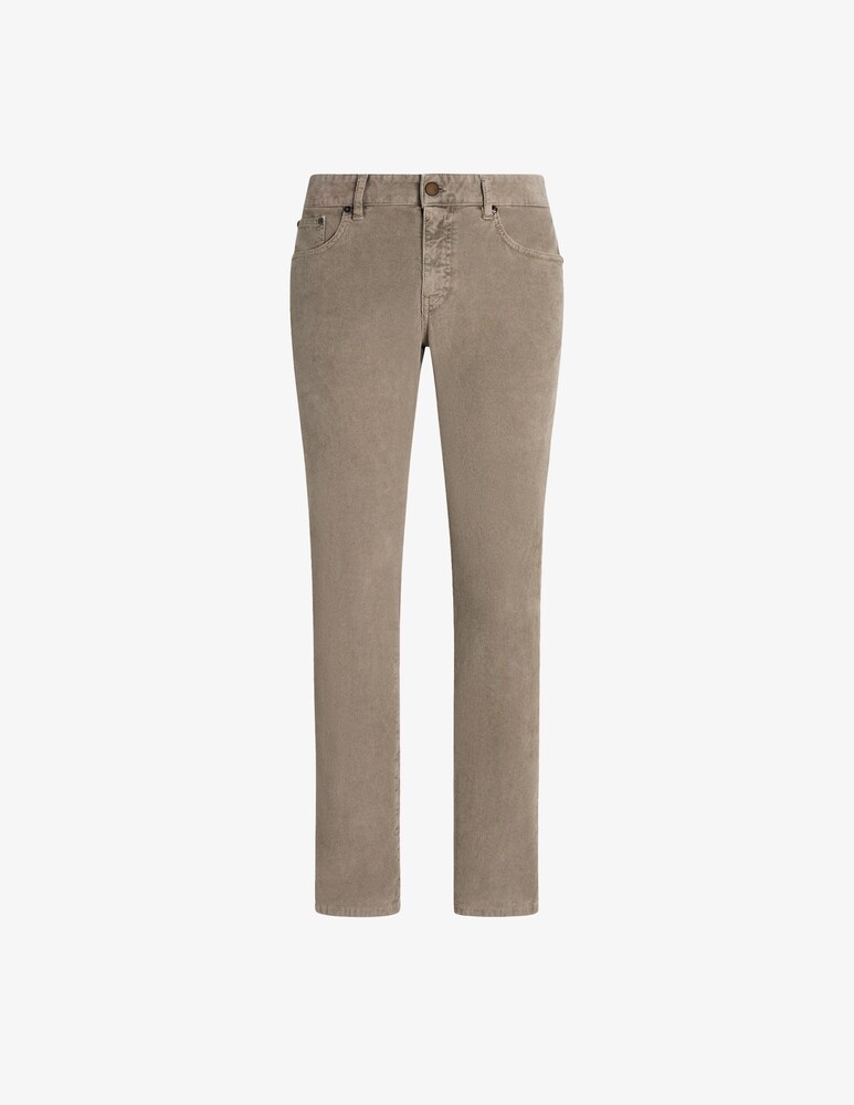 PT Pantaloni Torino Swing Cinque Tasche Slim Velluto 1000r