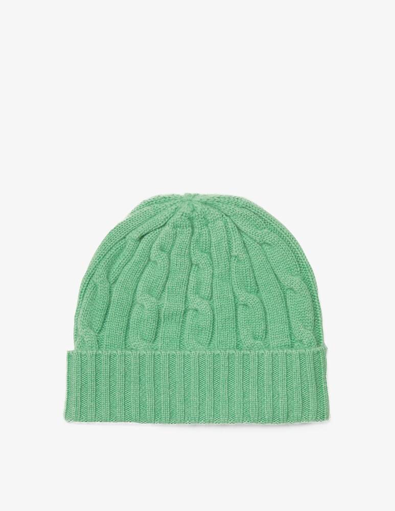 Pure Cashmere Cappellino Treccia