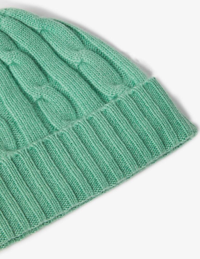 Pure Cashmere Cappellino Treccia