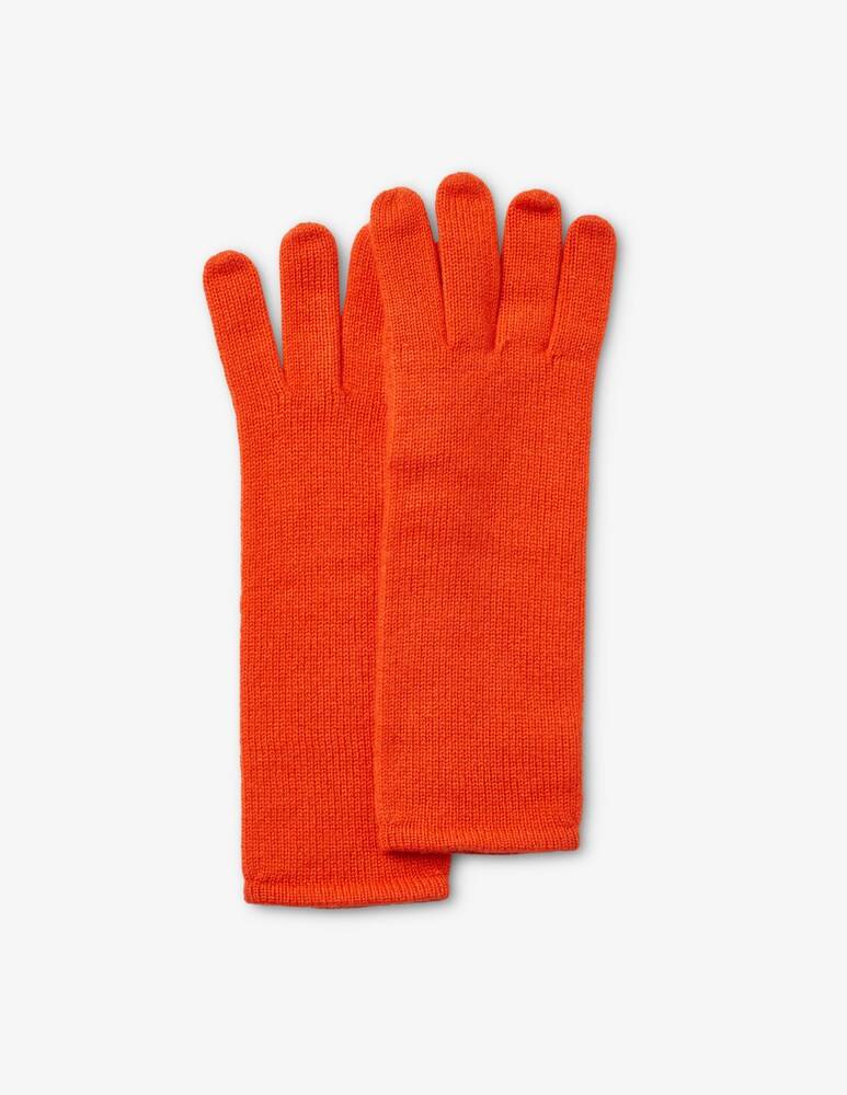 Pure Cashmere Guanto lungo rasato