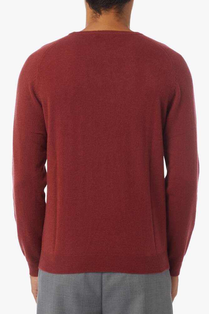 Pure Cashmere Maglia Girocollo In Cashmere