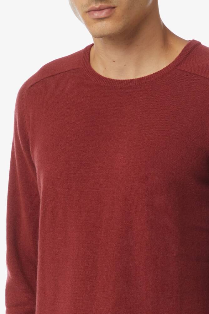 Pure Cashmere Maglia Girocollo In Cashmere