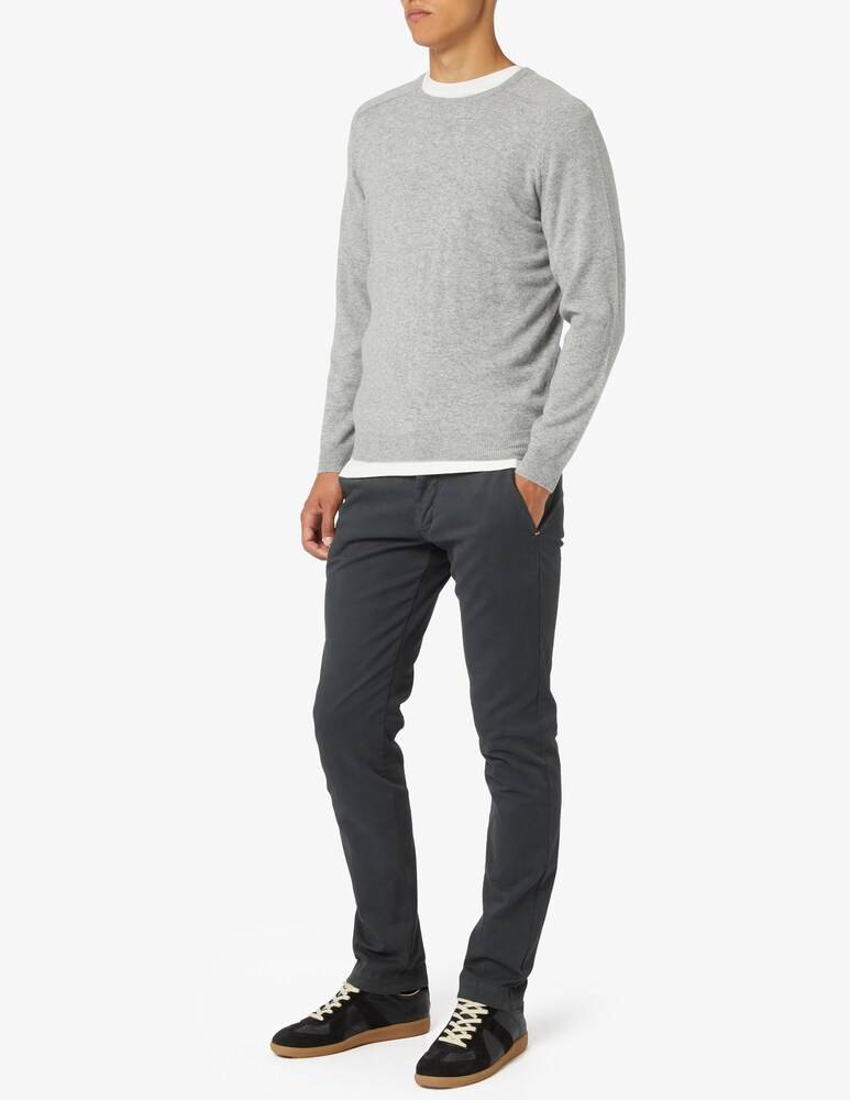 Pure Cashmere Maglia Girocollo In Cashmere