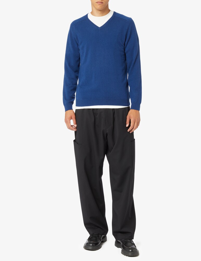 Pure Cashmere Maglia Scollo A V In Cashmere