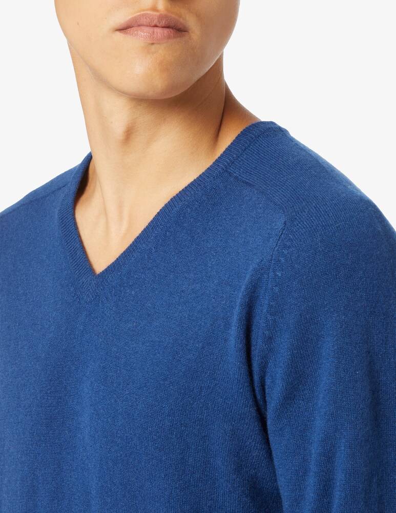 Pure Cashmere Maglia Scollo A V In Cashmere