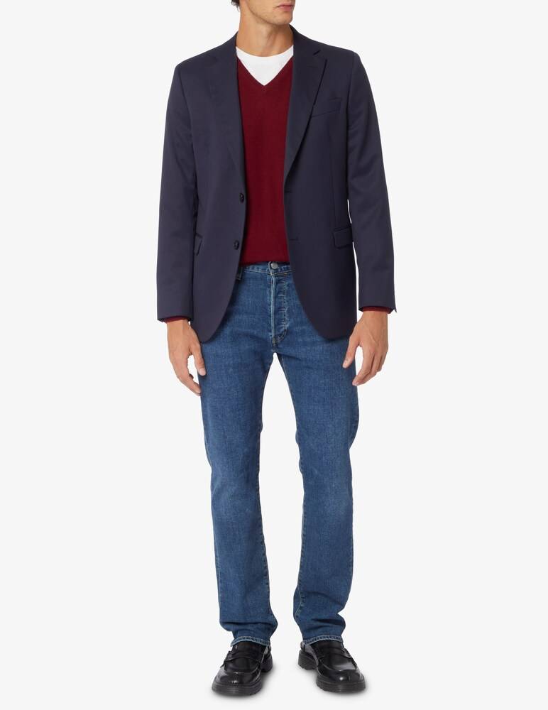 Pure Cashmere Maglia Scollo A V In Cashmere