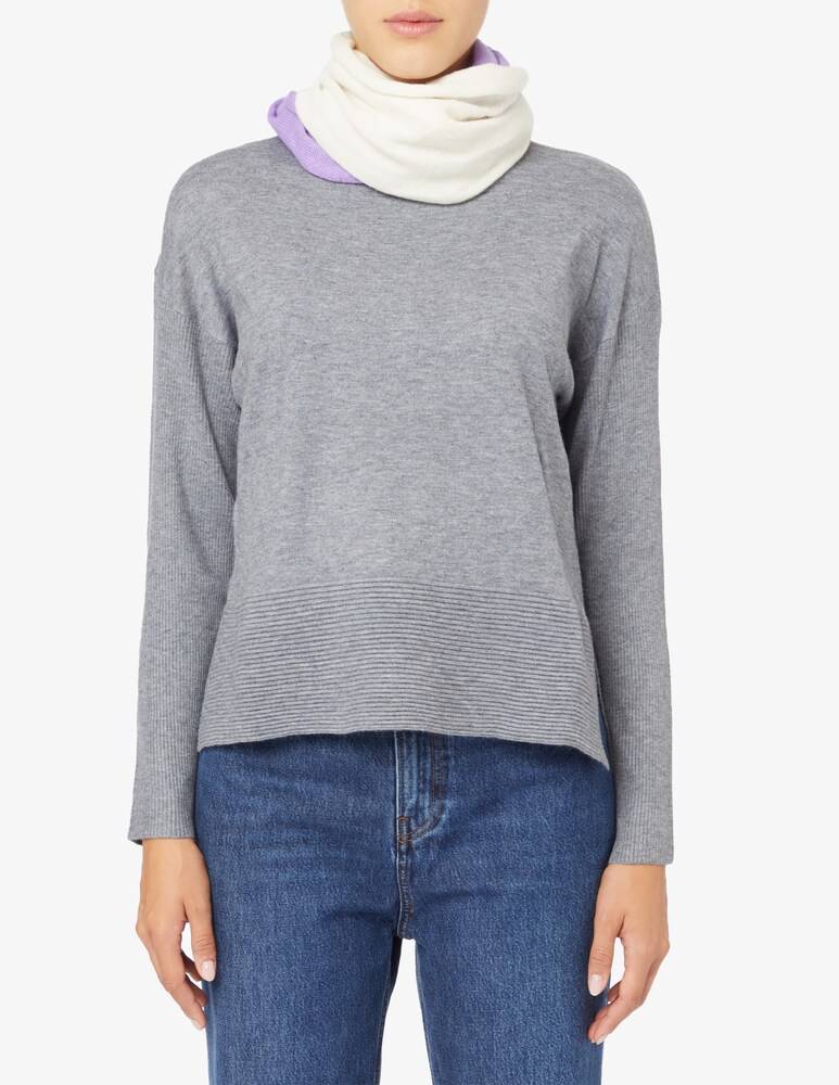 Pure Cashmere Scaldacollo Bicolore