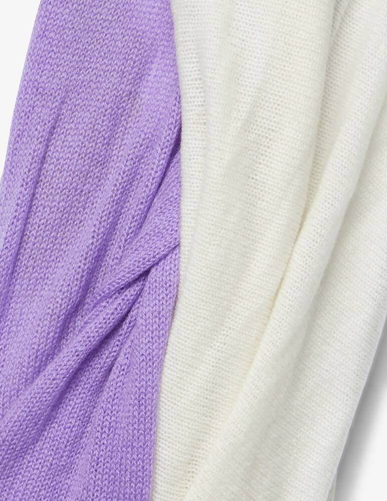 Pure Cashmere Scaldacollo Bicolore