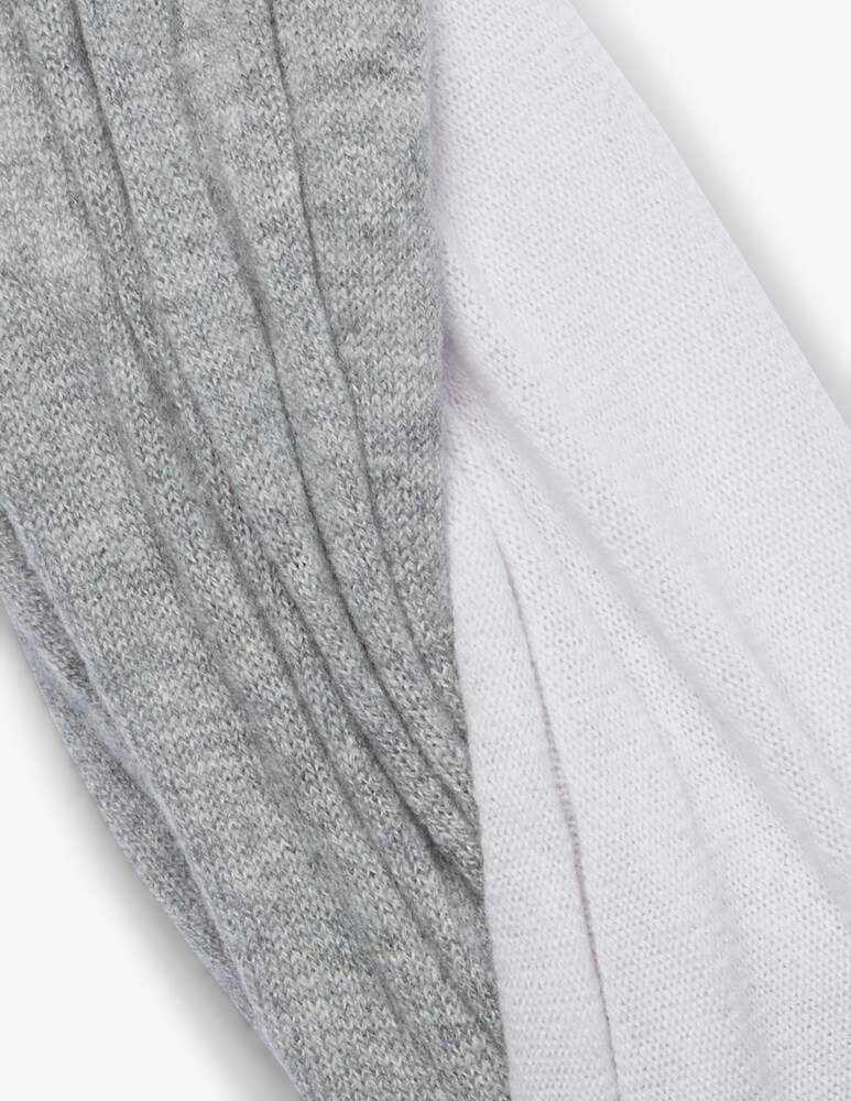 Pure Cashmere Scaldacollo Bicolore