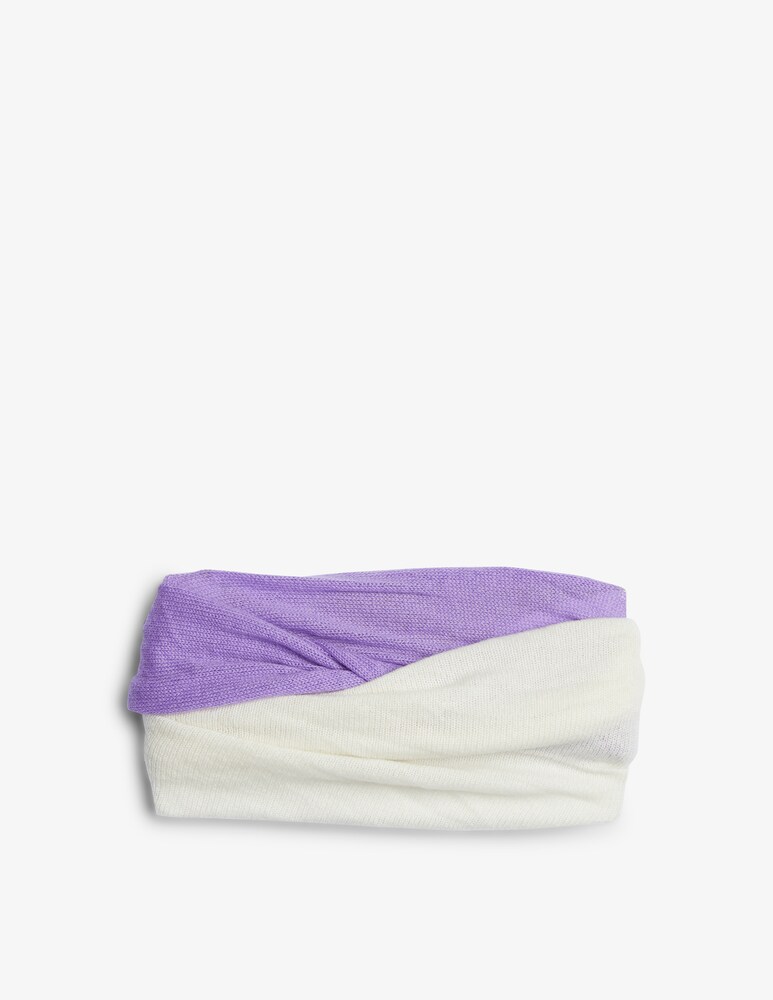 Pure Cashmere Scaldacollo bicolore