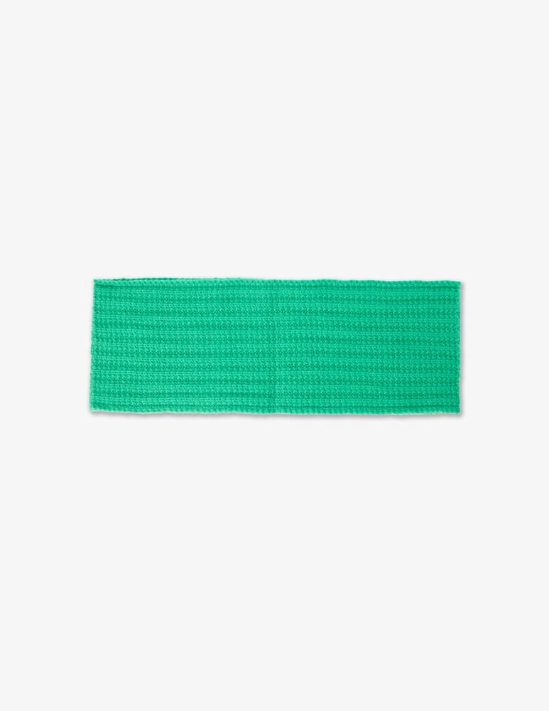 Pure Cashmere Scaldacollo intrecciato - Verde