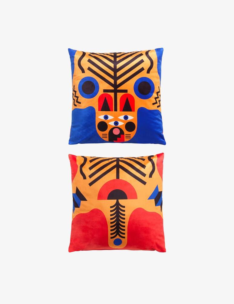 Qeeboo Cuscino Italian Tiger - Multicolor