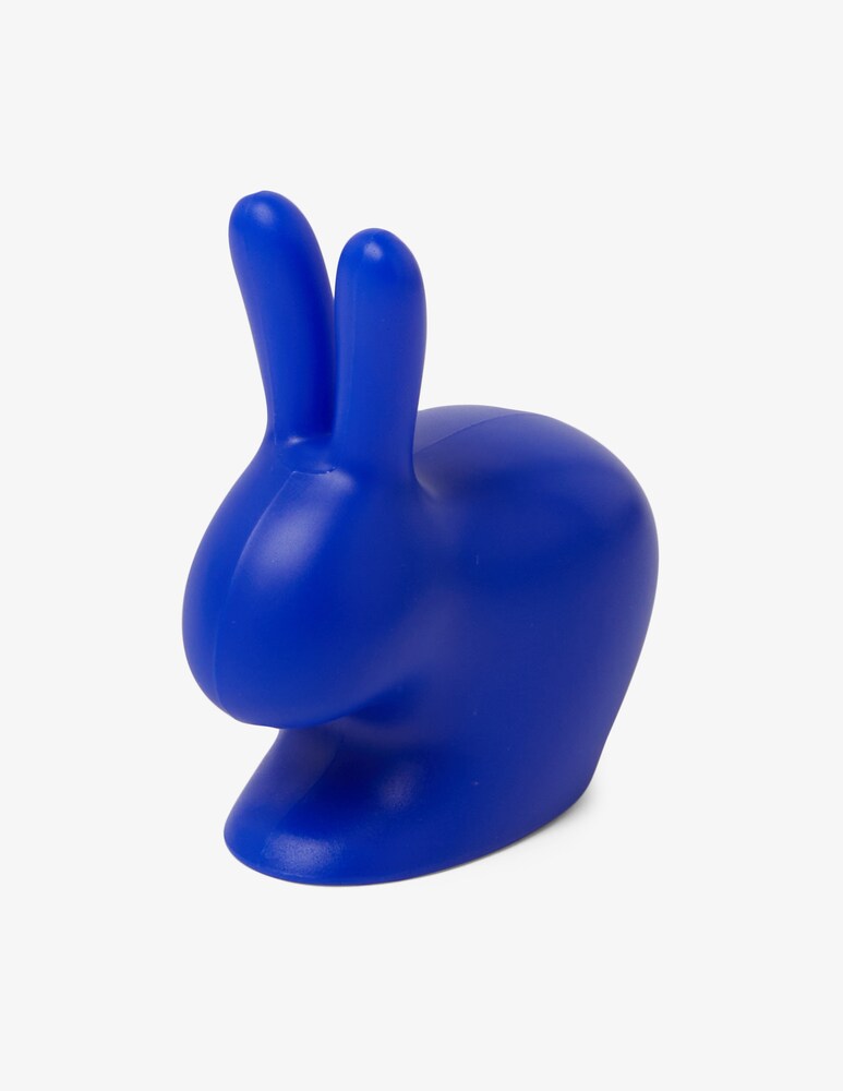 Qeeboo Fermaporta Rabbit Blu Elettrico