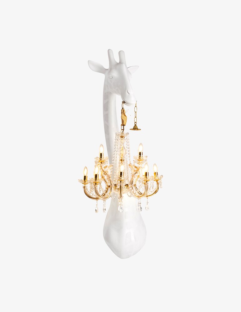 Qeeboo Giraffe In Love Lampada Da Parete