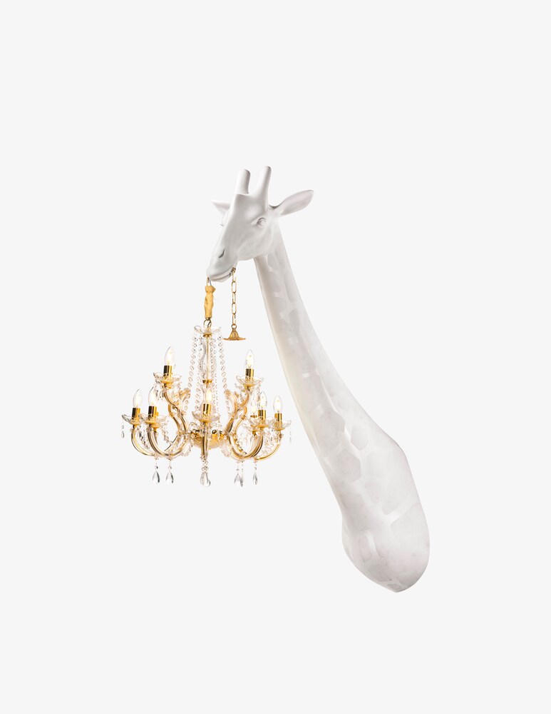 Qeeboo Giraffe In Love Lampada Da Parete