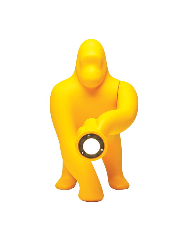 Qeeboo Kong Xs Lampada Da Pavimento - Giallo