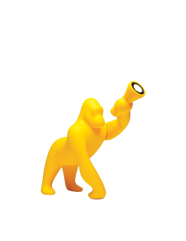Qeeboo Kong Xs Lampada Da Pavimento - Giallo