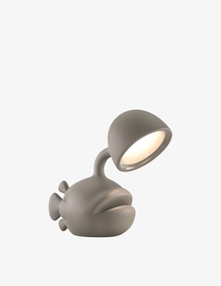 Qeeboo Lampada Abyss Grigio Tortora