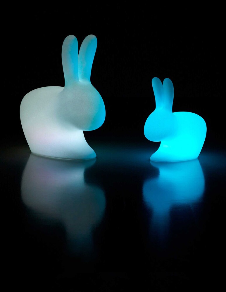 Qeeboo Lampada Ricaricabile Rabbit S - Bianco